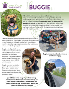 Winter 2026 Upper Valley Humane Society newsletter - page 5