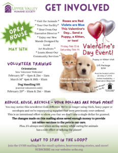 Winter 2026 Upper Valley Humane Society newsletter - page 6